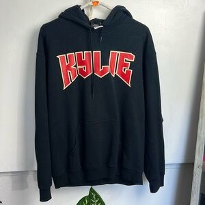 Calabasas Kylie Jenner Hooded Sweatshirt Size M Unisex front graphic